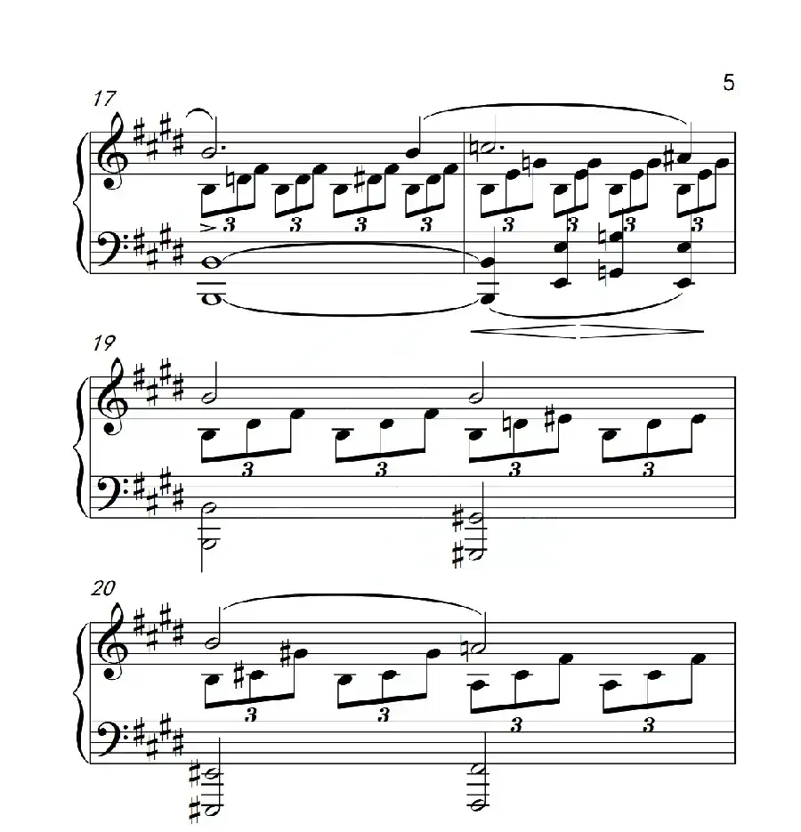 第六级 奏鸣曲(中国音乐学院钢琴考级作品1~6级)