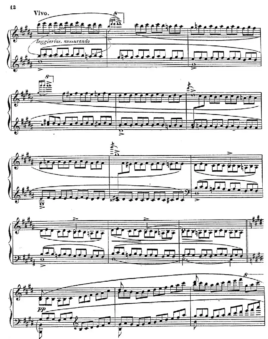 Nocturne Fantasie Op.20（幻想夜曲）