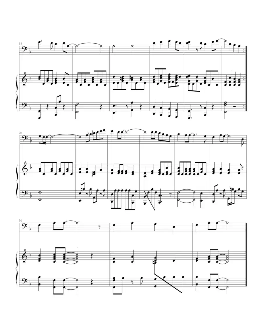 Yesterday（钢琴伴奏谱）