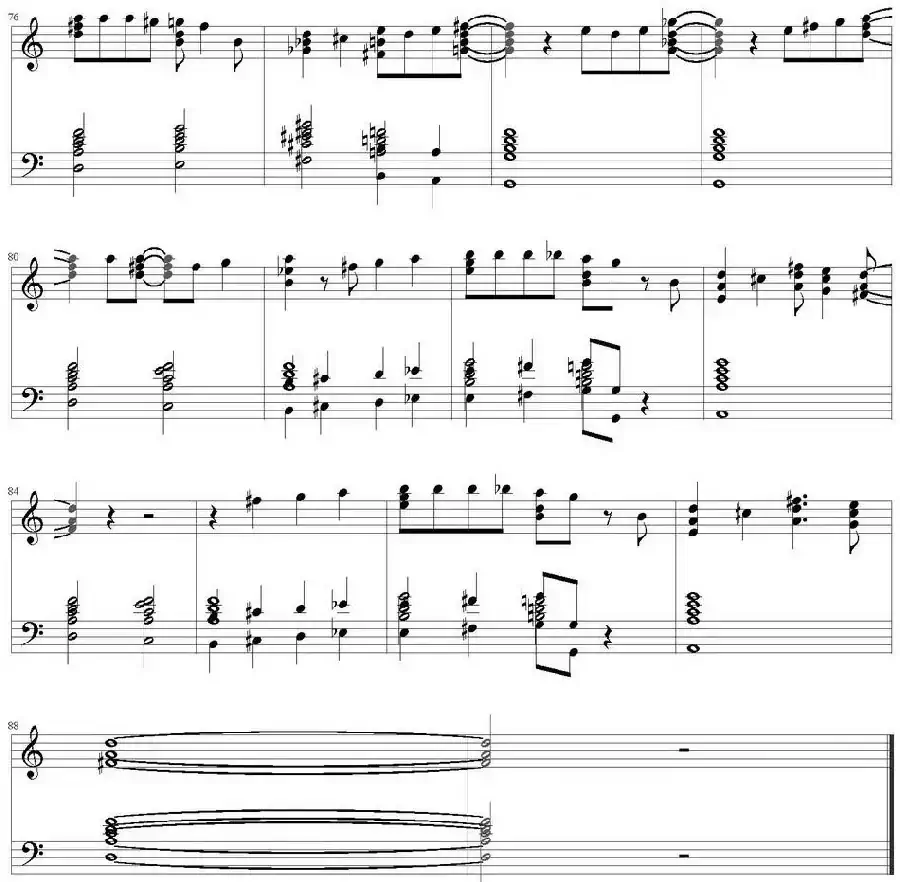 Thank you for the music