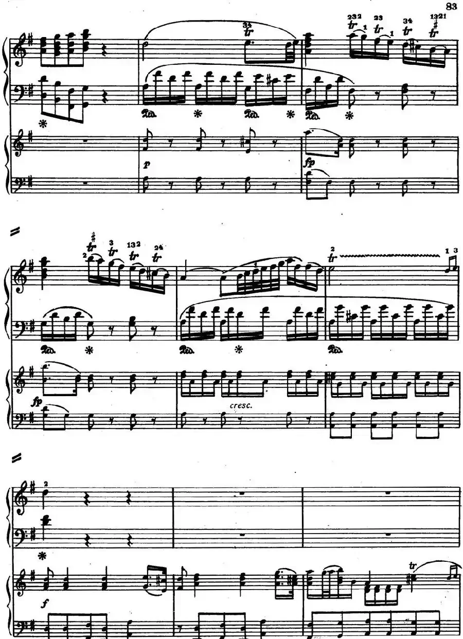 二十八部钢琴协奏曲 No.5（P31-45）