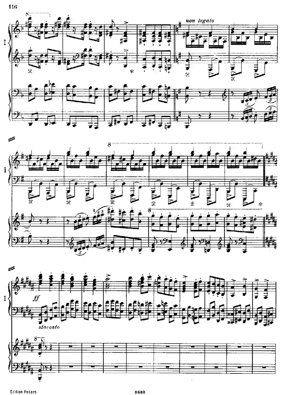 Danse Macabre.（双钢琴）