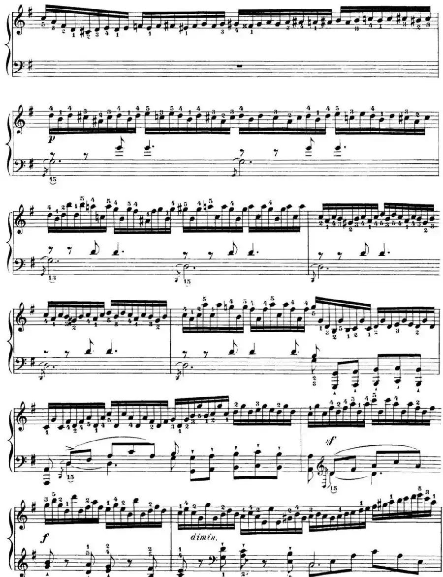 40首车尔尼Op.299钢琴快速练习曲（NO.16）