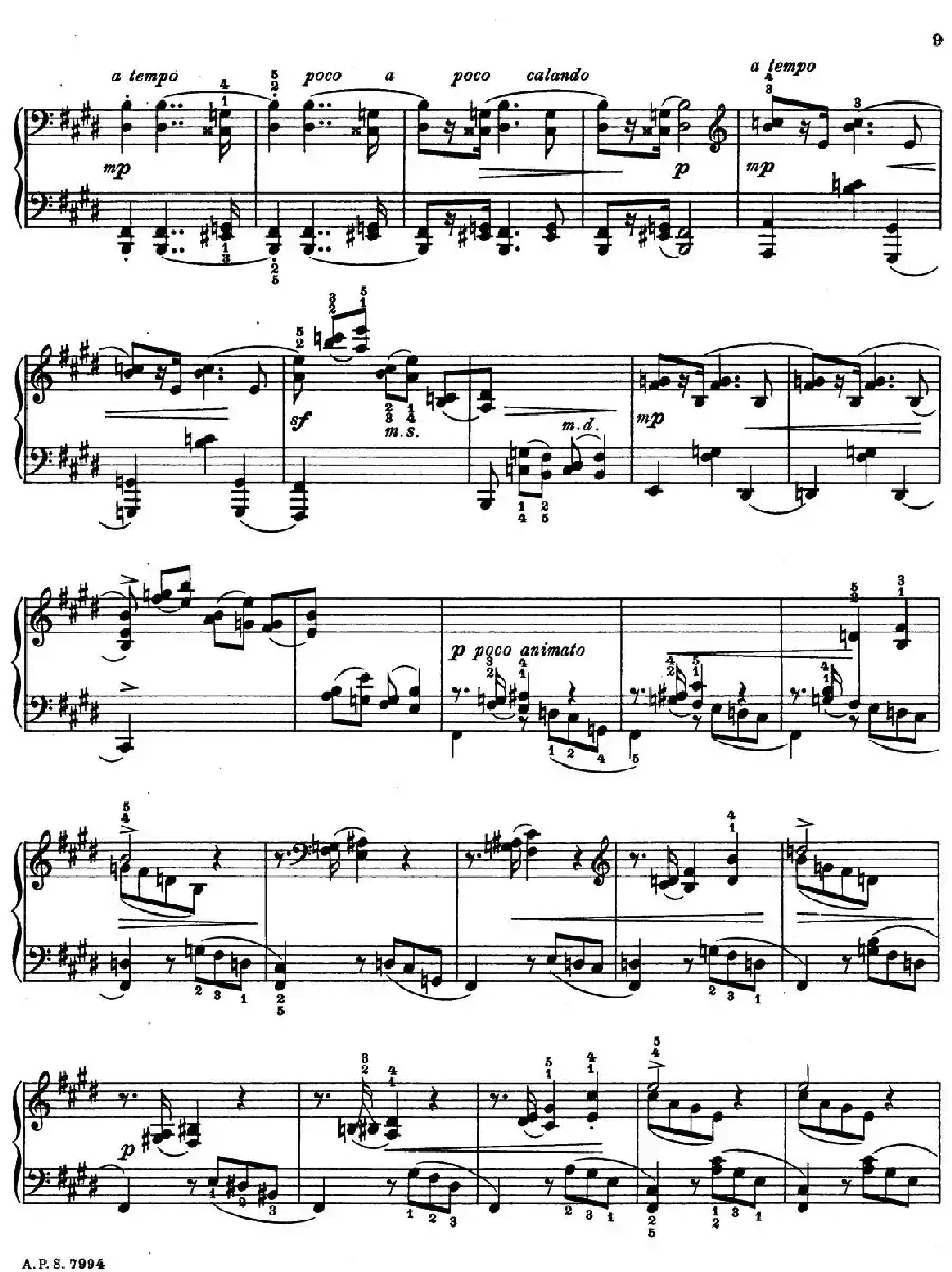 2首玛祖卡舞曲（2）（Two Mazurkas Op.28 No.2）