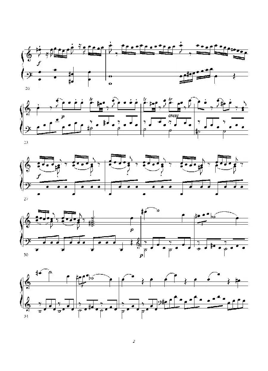 Sonata in C Major Op.7 No.2（C大调奏鸣曲）