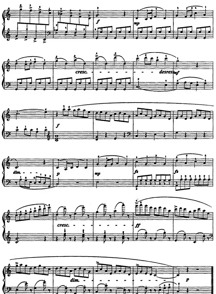 小奏鸣曲(刘雪庵作曲版)