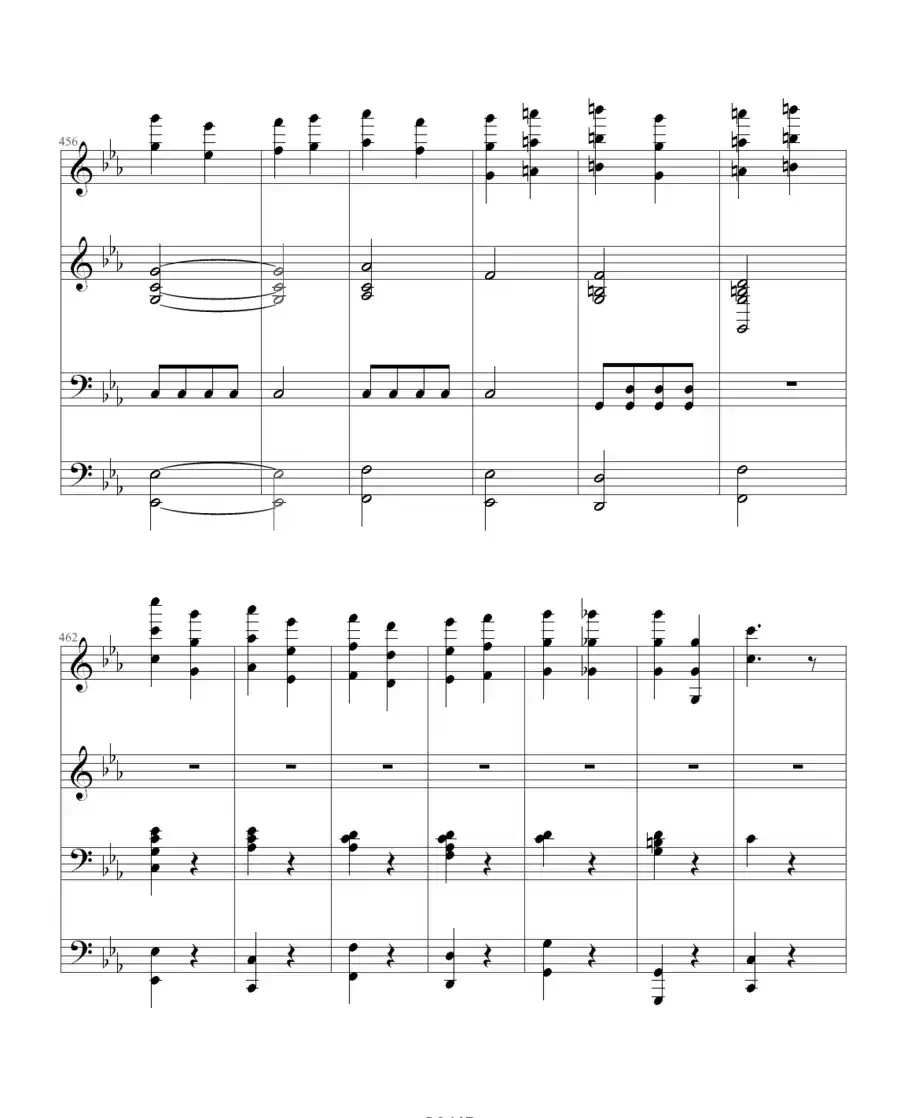 命运交响曲(四手联弹)