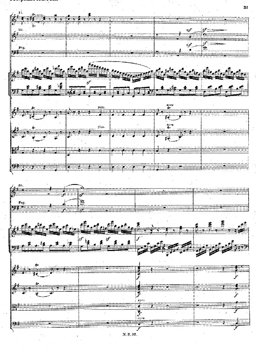 Piano Concerto No.1 in g Minor Op.25（g小调第一钢琴协奏曲·总谱）