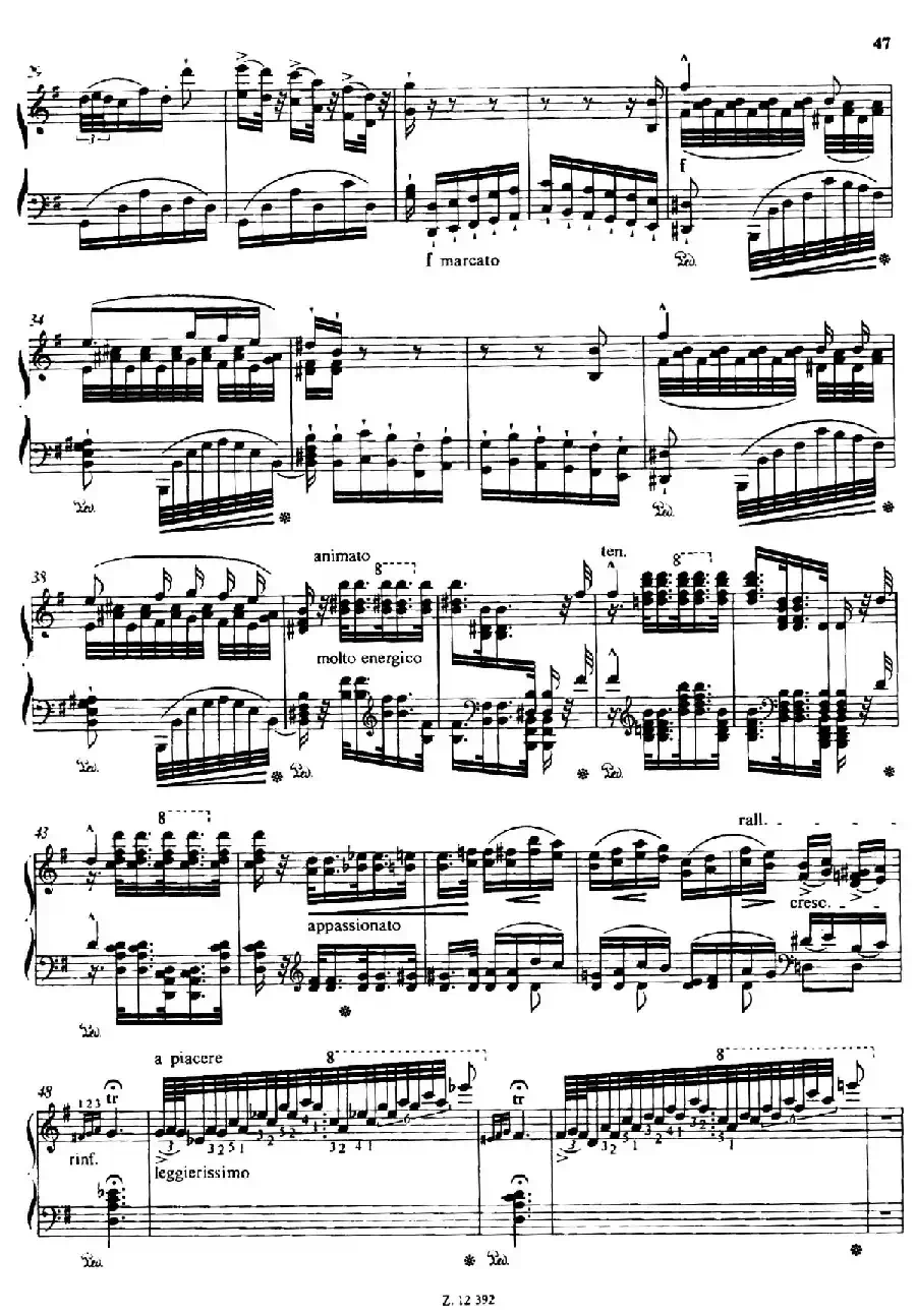 Soirées Musicales S.424（《音乐晚会（全12首）》第5首）