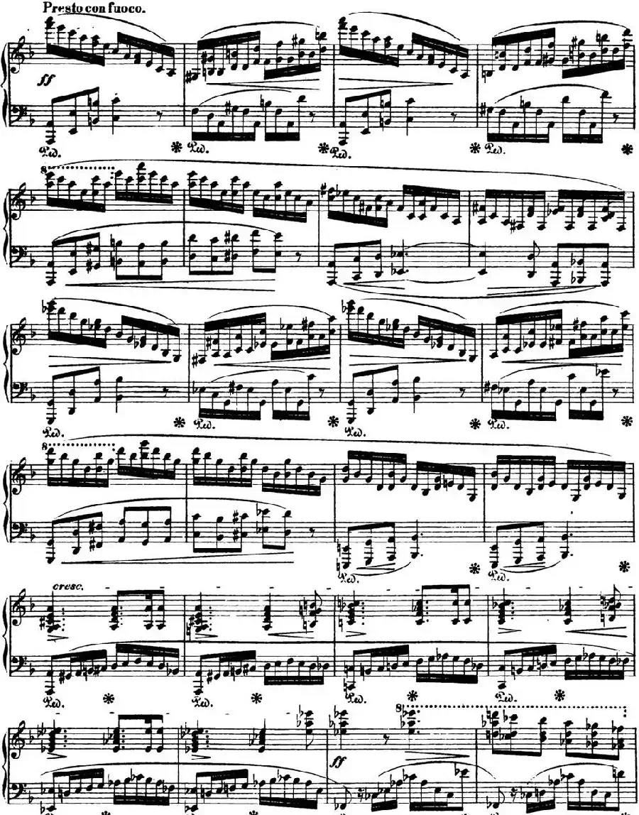 肖邦 叙事曲2 F大调 Chopin Ballade No.2 Op.38