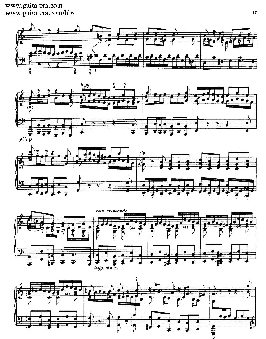 Toccata, Adagio and Fugue in C Major BWV 564 （C大调托卡塔、柔板和赋格）