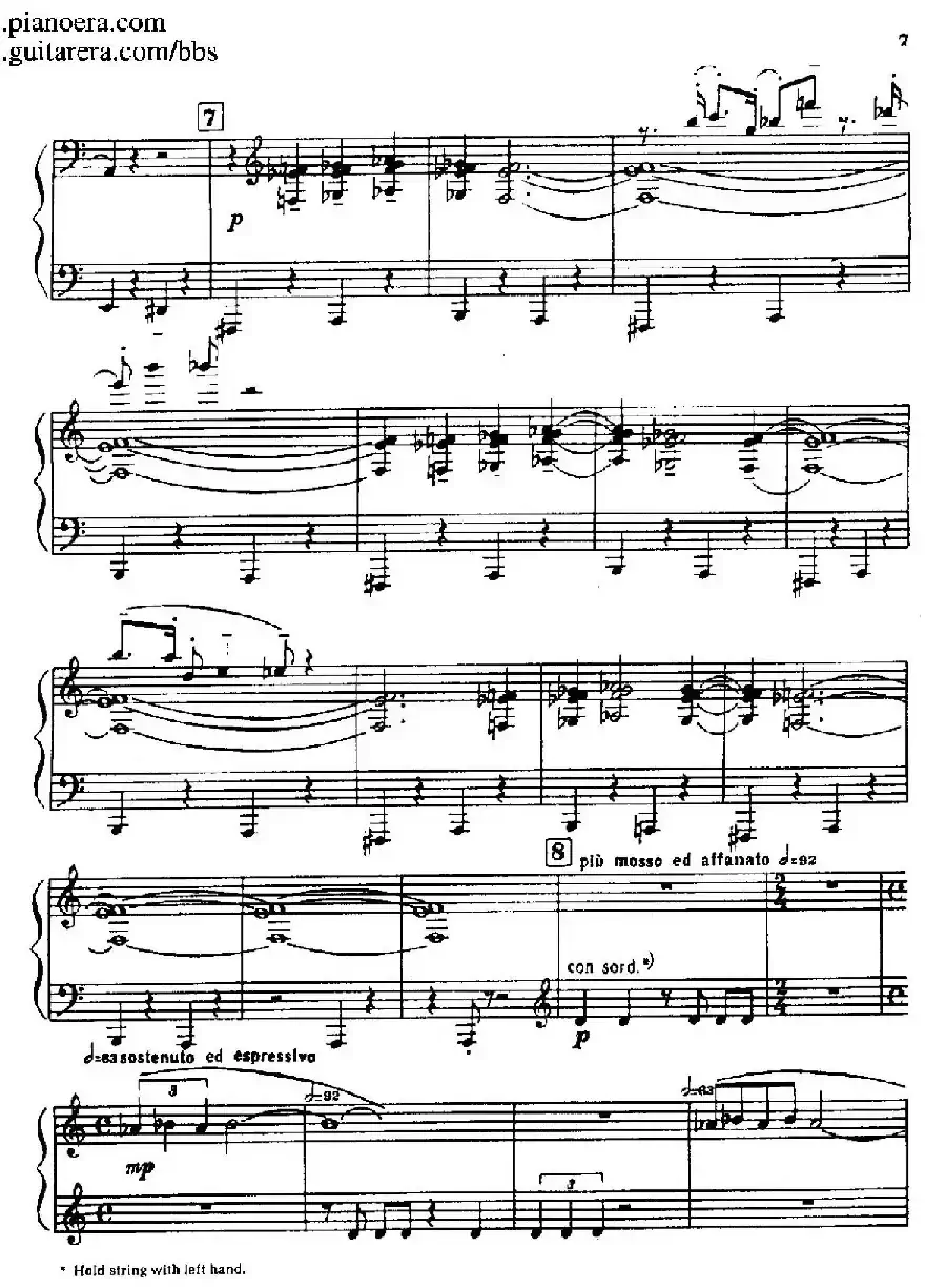 Piano Sonata（钢琴奏鸣曲· 第一乐章）