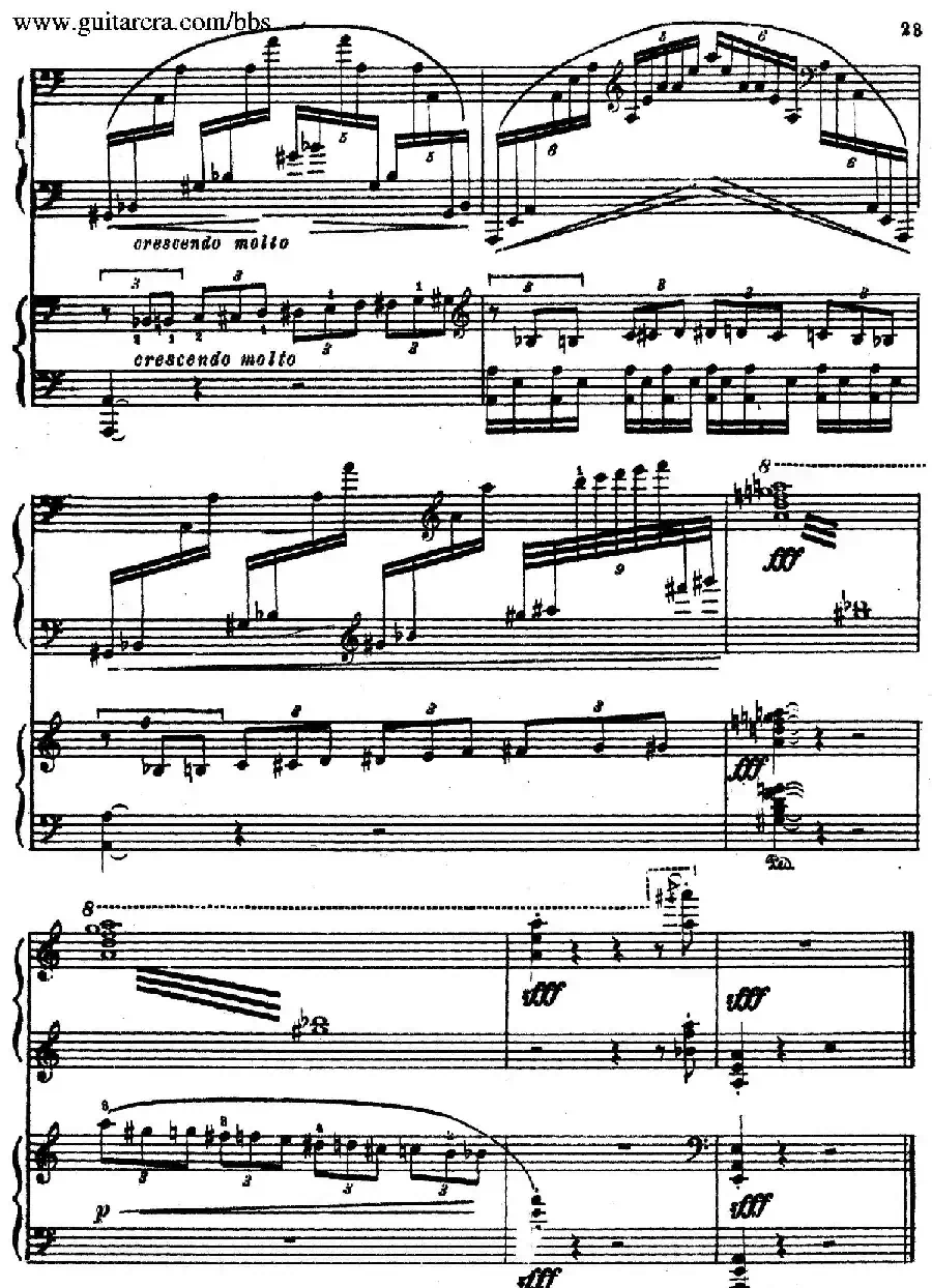 Variation on a Theme by Paganini（帕格尼尼主题变奏曲·双钢琴）