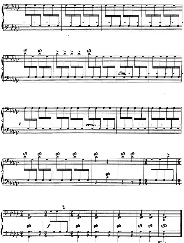 头场大闹(钢琴曲中国组曲之一)