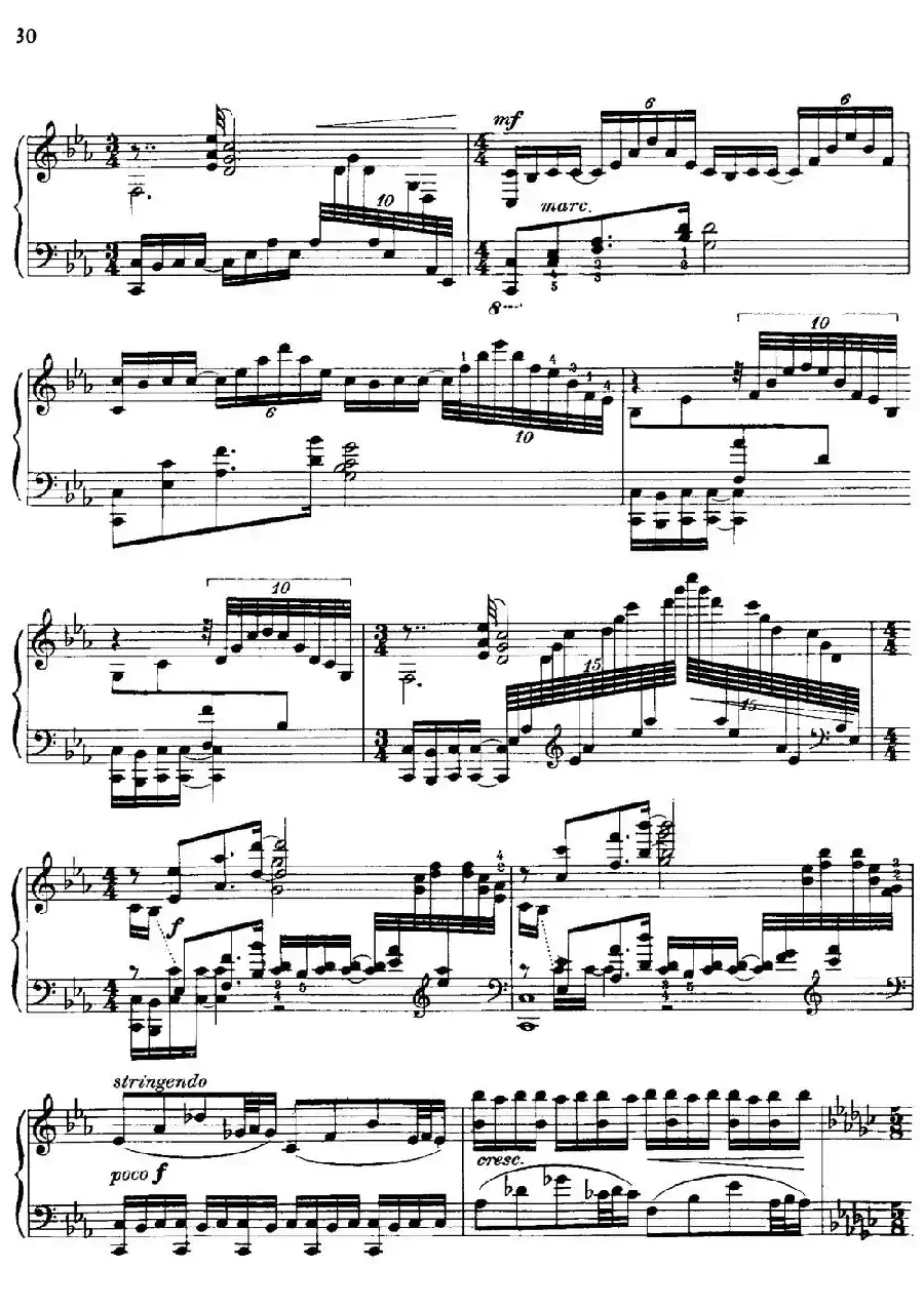 降e小调钢琴奏鸣曲 Op.26 v.1