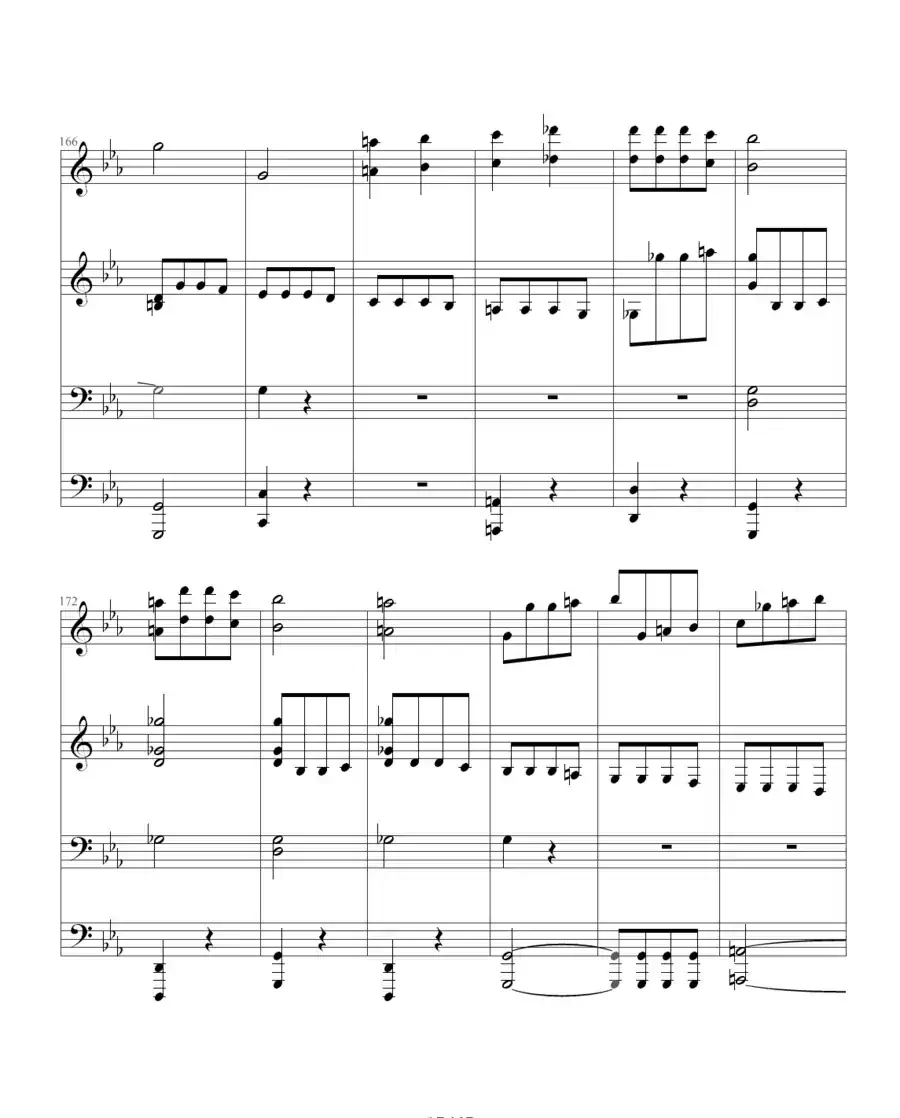 命运交响曲(四手联弹)