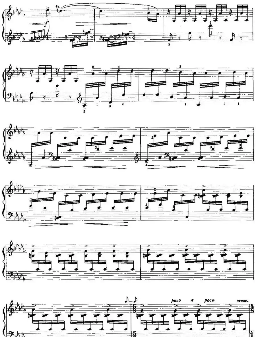 中国钢琴名曲30首：猜调（朱践耳作曲版）