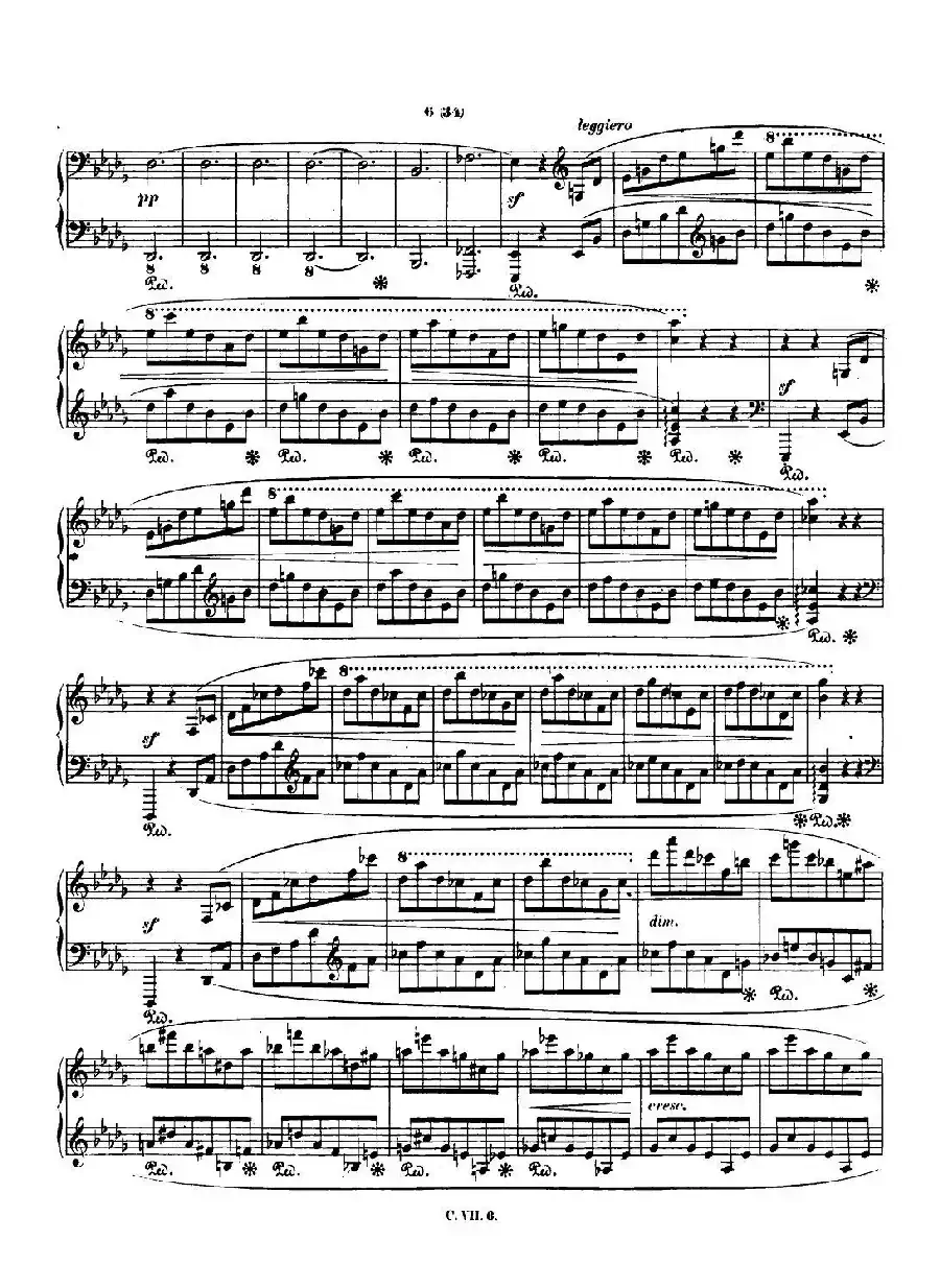 肖邦 钢琴谐谑曲 Chopin Scherzo（No.3 升c小调，Op.39）