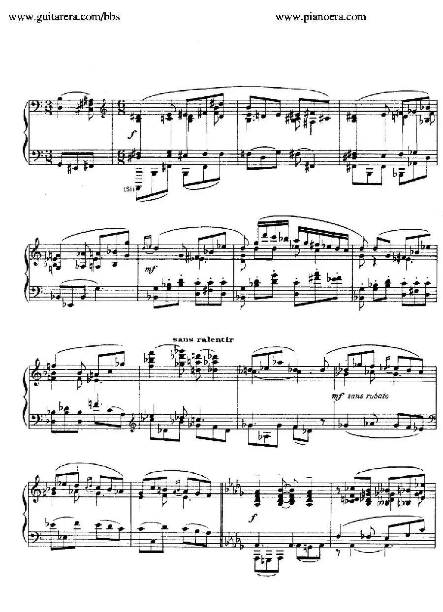 15 Improvisations（15首即兴曲·XIV）