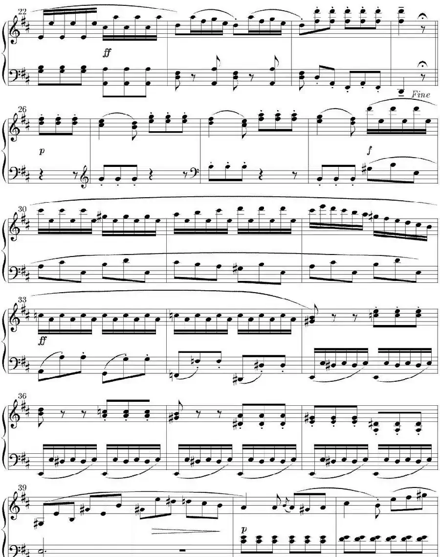 6 Sonatinas Op.36（6首钢琴小奏鸣曲-6）