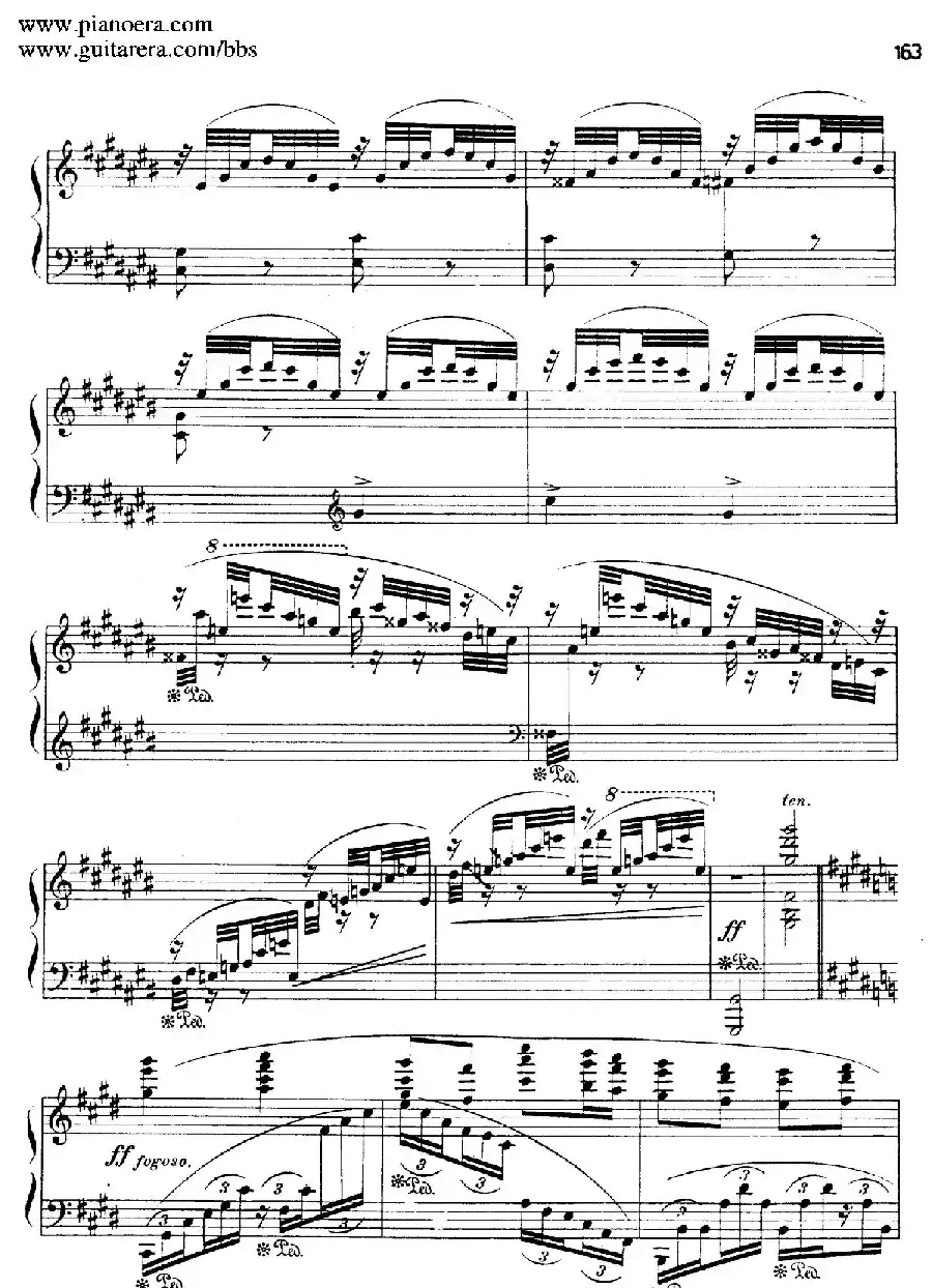 Allegro de Concierto（升C大调音乐会快板）