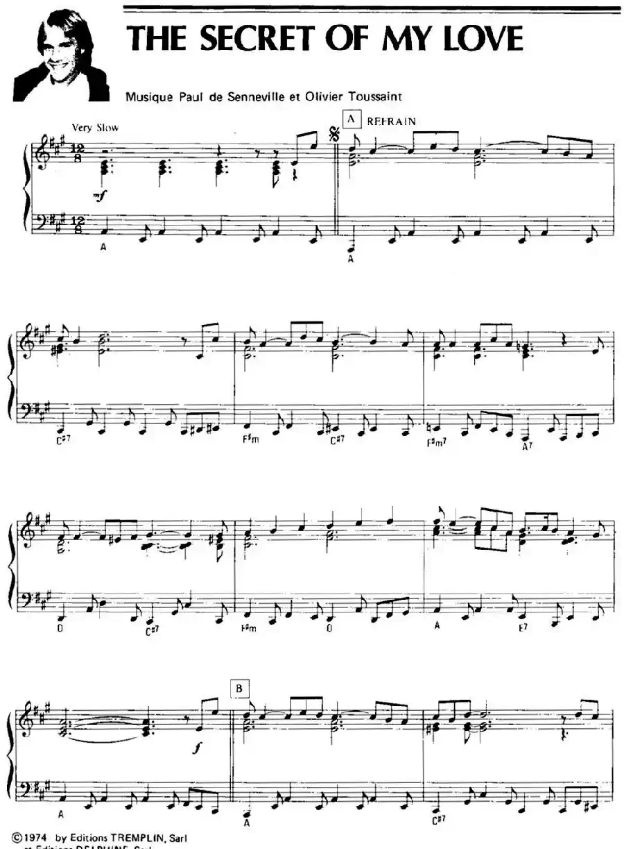 THE SECRET OF MY LOVE