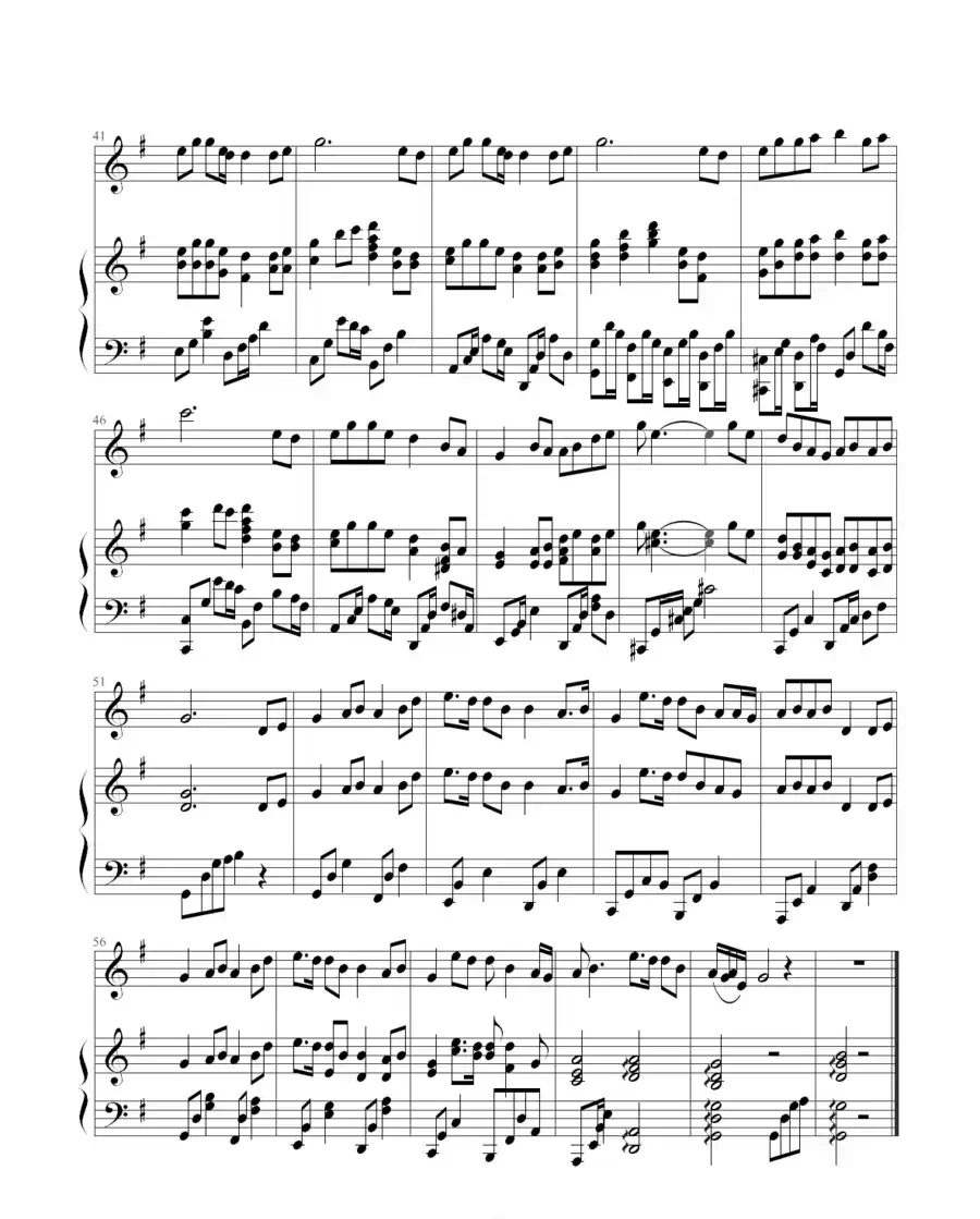 祝福(钢琴伴奏谱)(丁晓雯词 郭子曲、车路遥配伴奏)