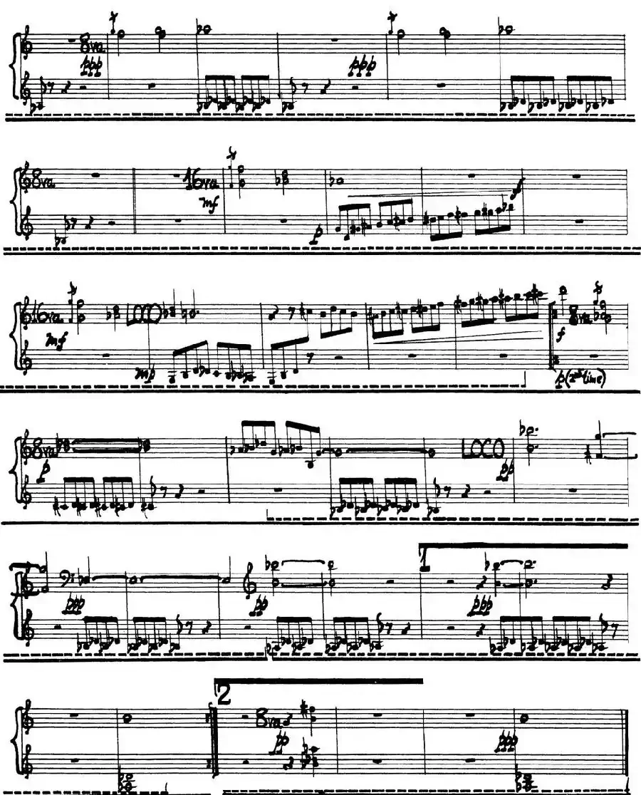 为加料钢琴而作的奏鸣曲与间奏曲（11）