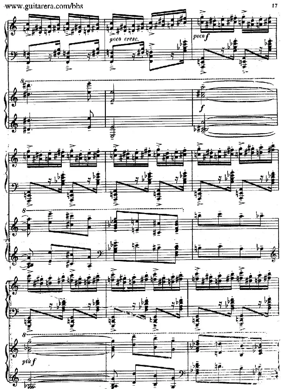 Variation on a Theme by Paganini（帕格尼尼主题变奏曲·双钢琴）