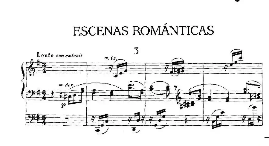 Escenas Románticas（浪漫的场景·3）