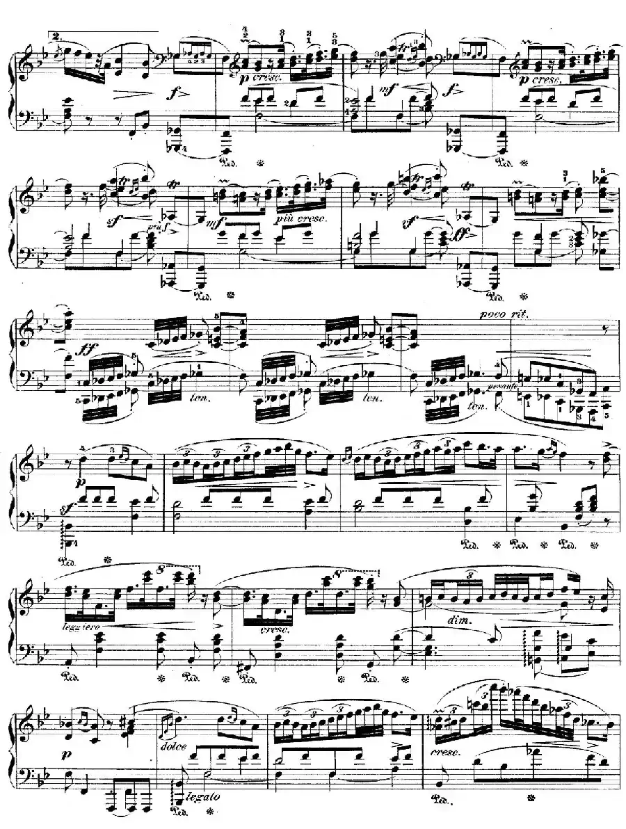 Trois Polonaises Op.71（3首波兰舞曲 No.2）