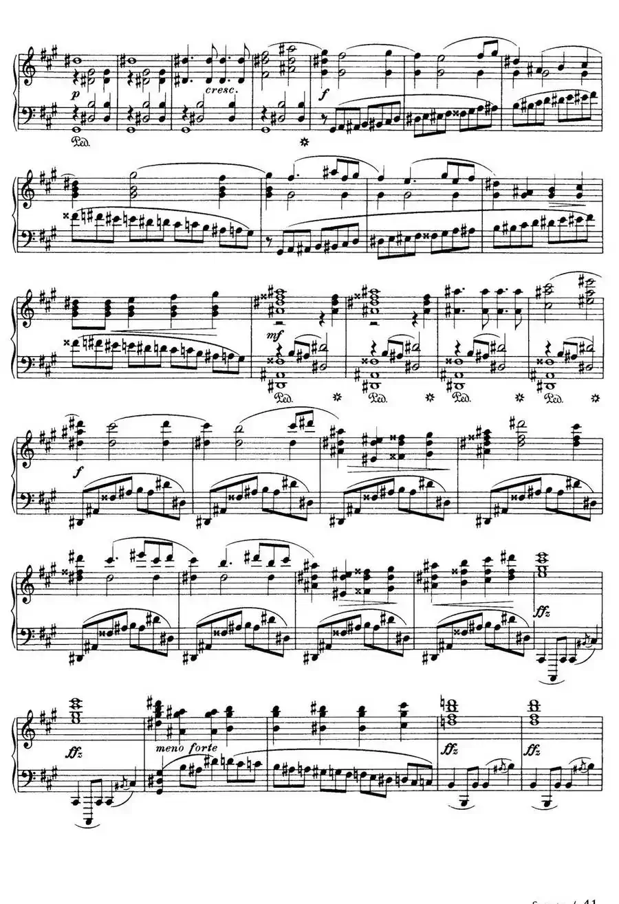 Piano Sonata in F Maj Op·12 （F大调钢琴奏鸣曲·第一乐章）