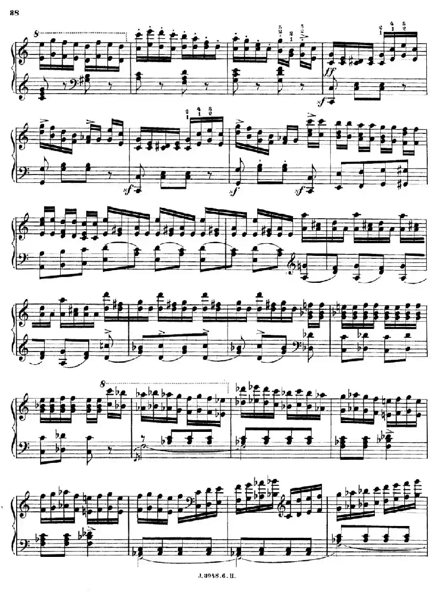6 Etudes de Concert（6首音乐会练习曲·6）