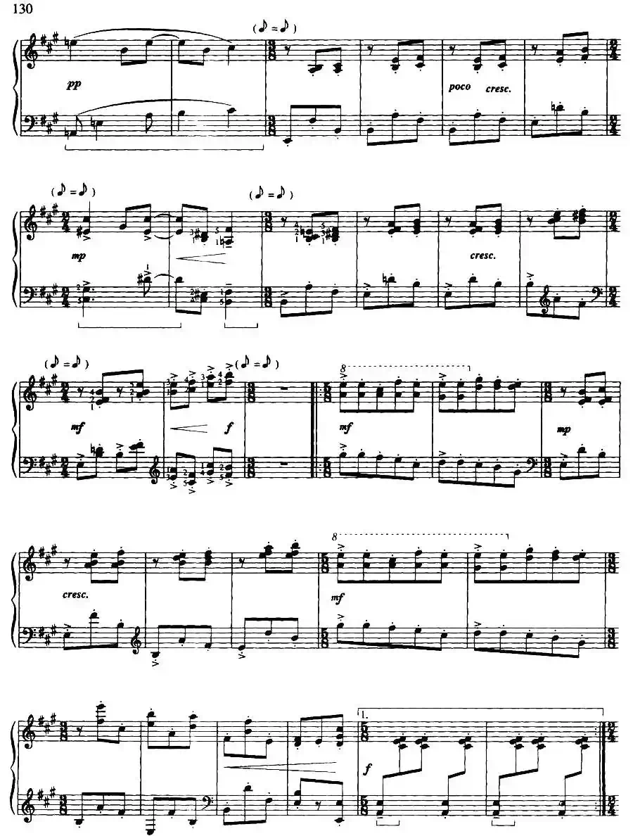 小奏鸣曲（献给—今日的孩子、明日之栋梁）（3）