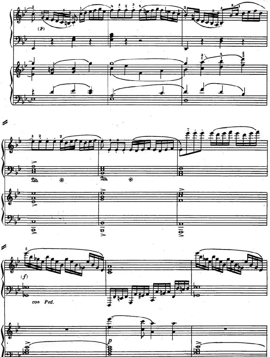 二十八部钢琴协奏曲 No.18（P16-30）