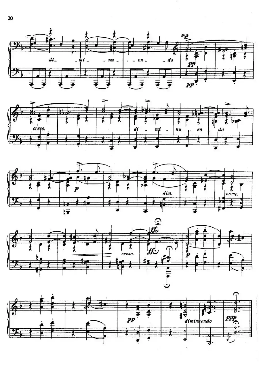 24 Characteristic Pieces Op.36（24首性格小品·6）