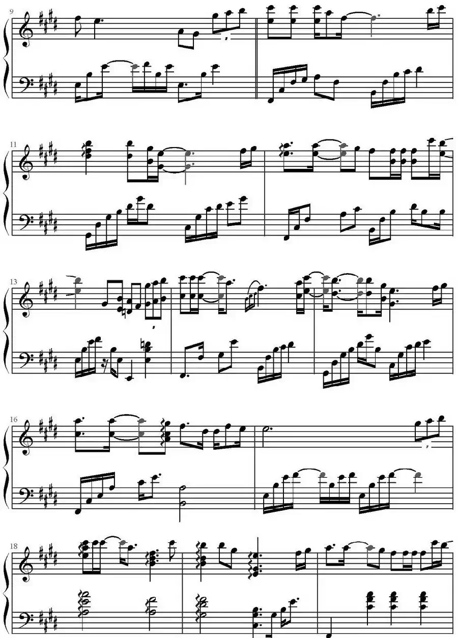 梨花又开放(文武贝钢琴改编版)