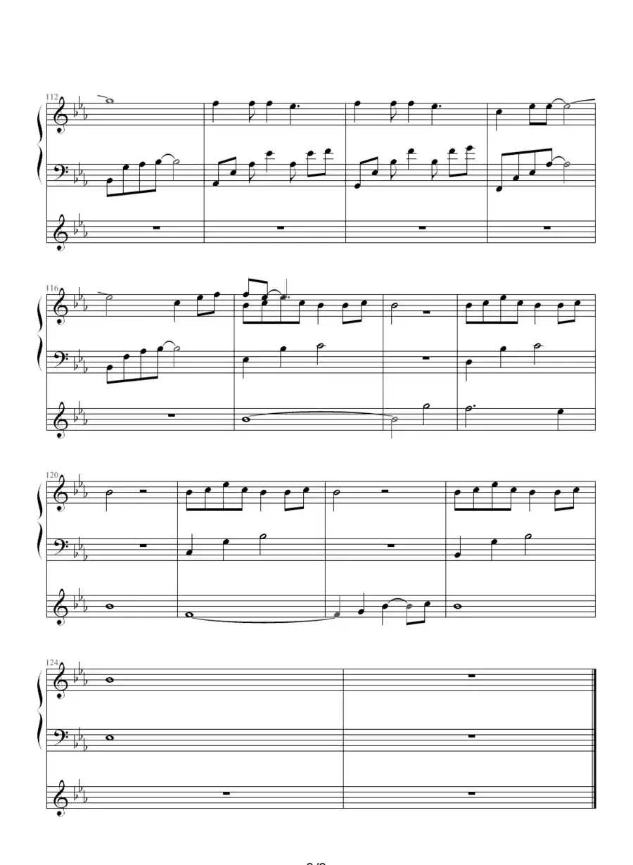 千里之外（钢琴弹唱谱）