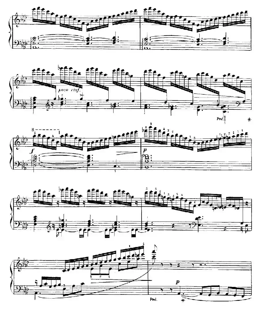 15 Etudes de Vortuosite Op.72（15首辉煌练习曲·11）