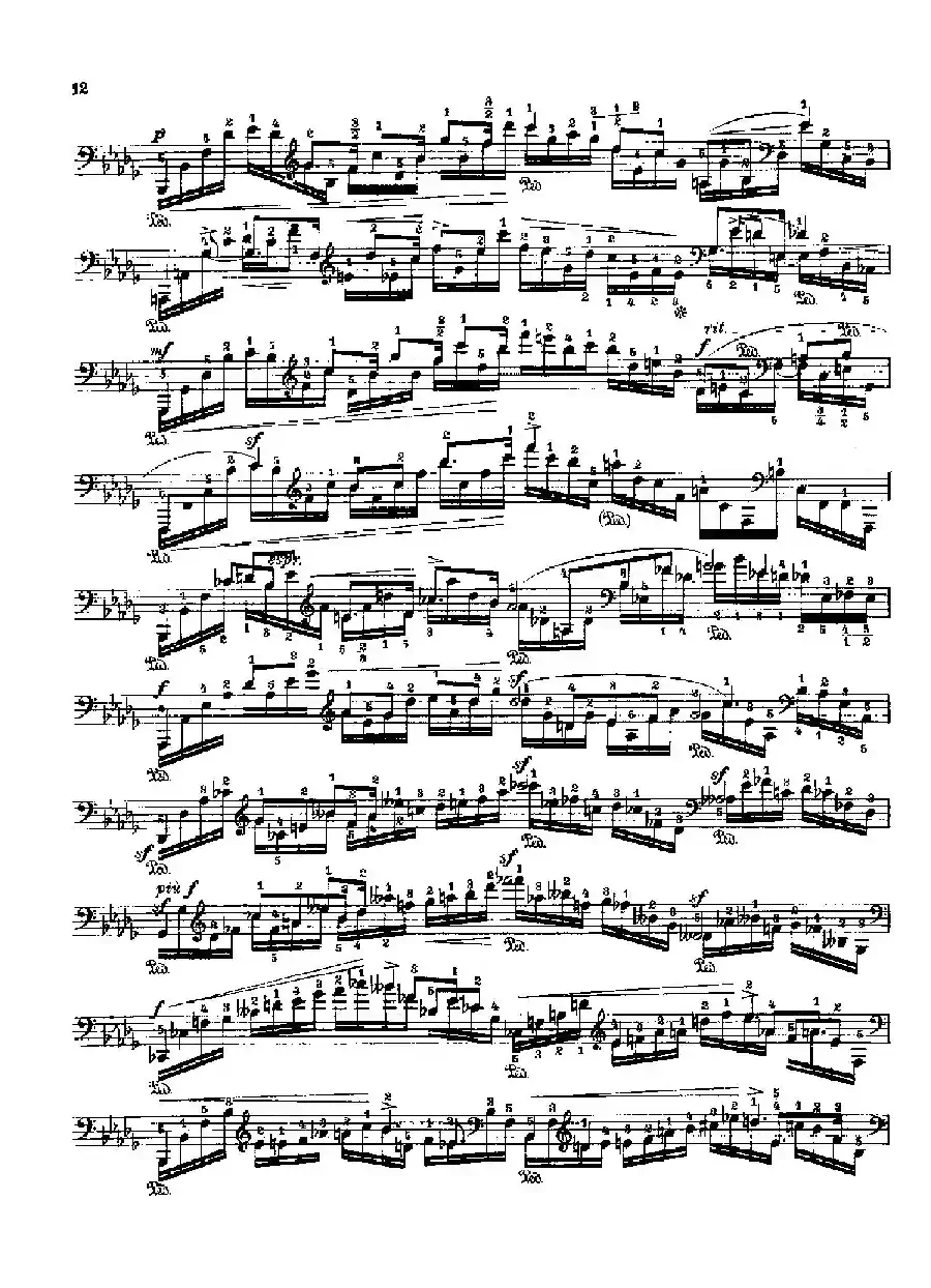 53首以肖邦练习曲为素材而作的练习曲（No.2）