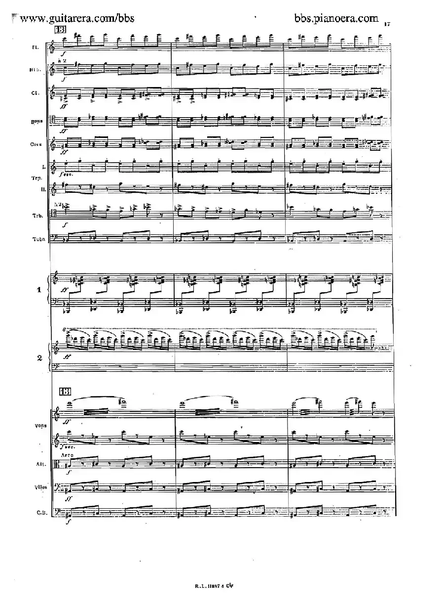 Concerto for 2 Pianos in d Minor（d小调双钢琴协奏曲·总谱）