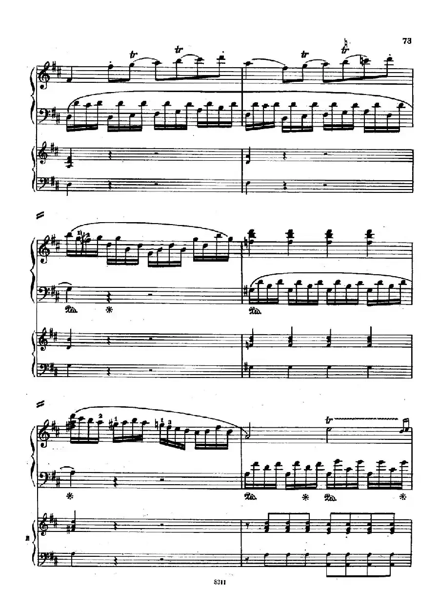 Concerto no 5 K 175 - 2 Piano（Ⅰ）