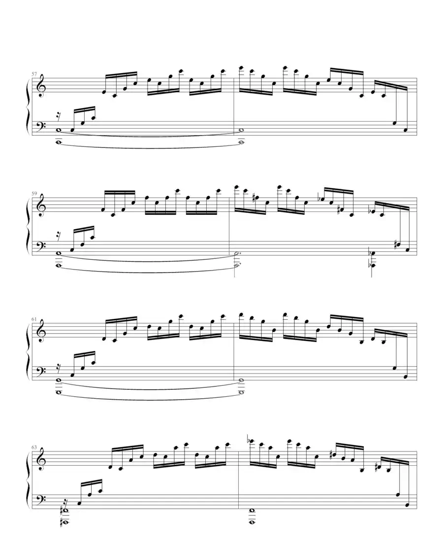 练习曲 Op.10 No.1（ 逃亡圣咏曲）