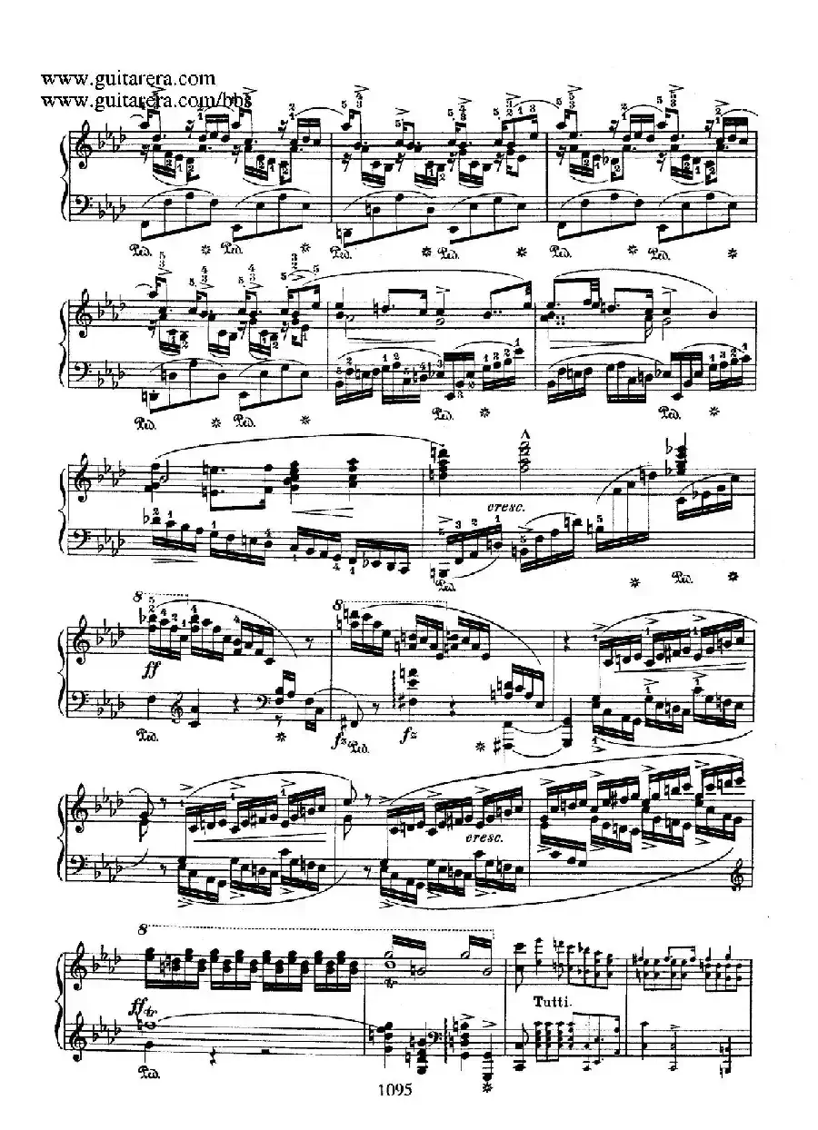 Piano Concerto No.2 in f Minor Op.21（f小调第二钢琴协奏曲·钢琴独奏版）