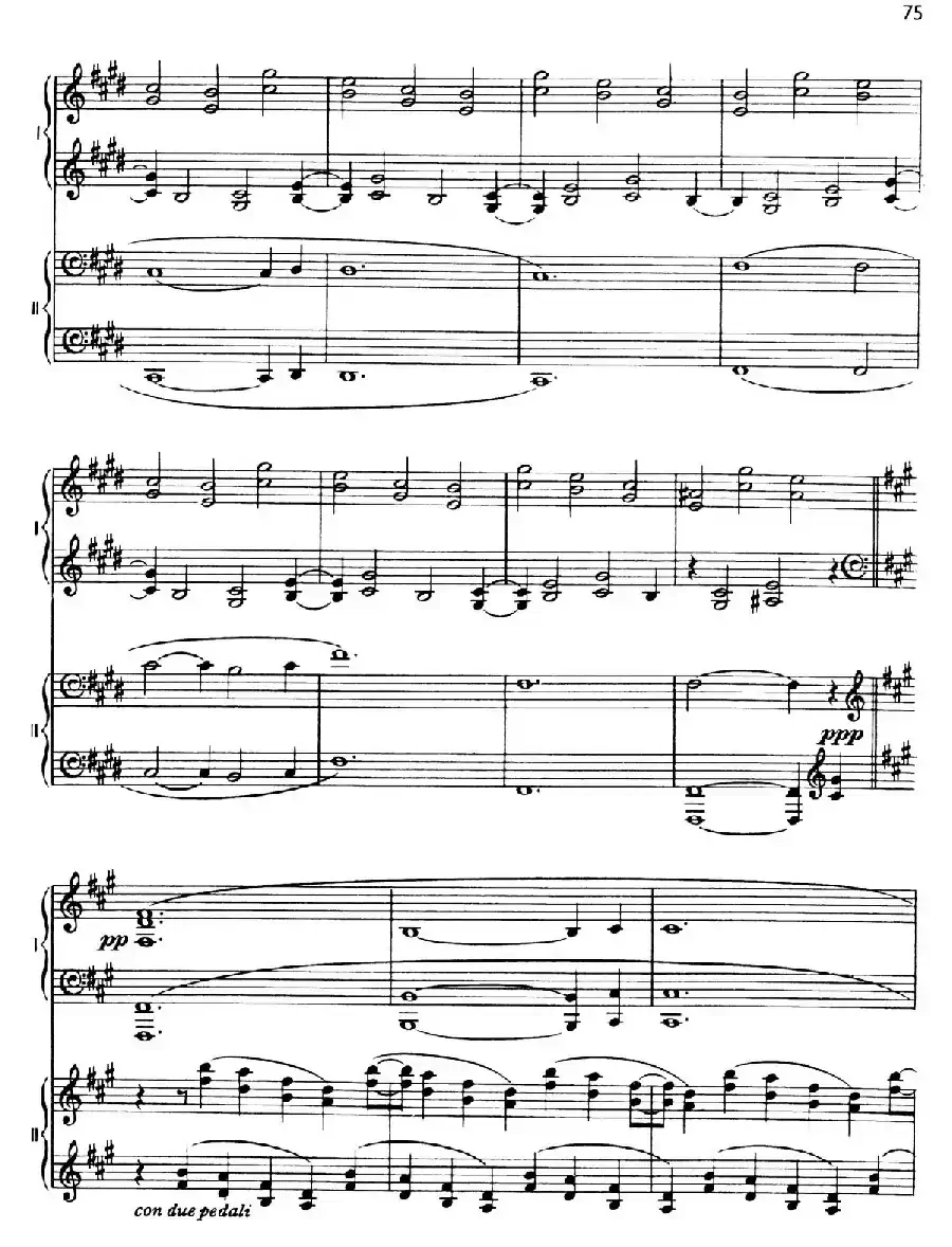 The Planets Op.32（双钢琴）（行星·第五乐章 土星—老年使者）