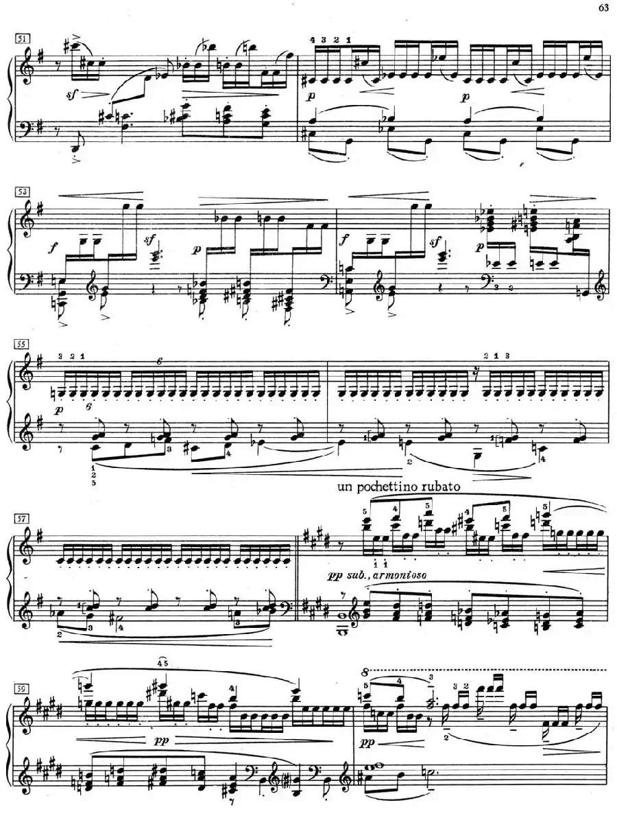 德彪西12首钢琴练习曲(9 反复音练习v1.0 notes répétées)