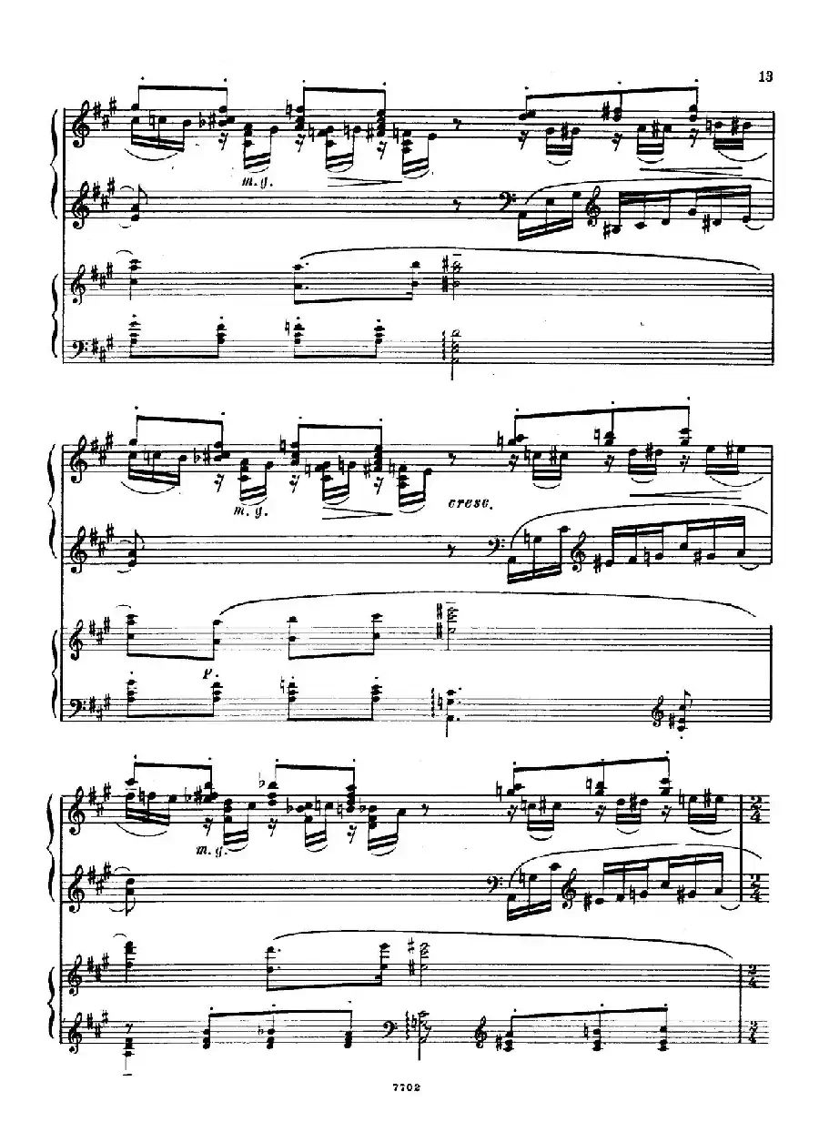 升f小调第一钢琴协奏曲 Op.1（双钢琴版）