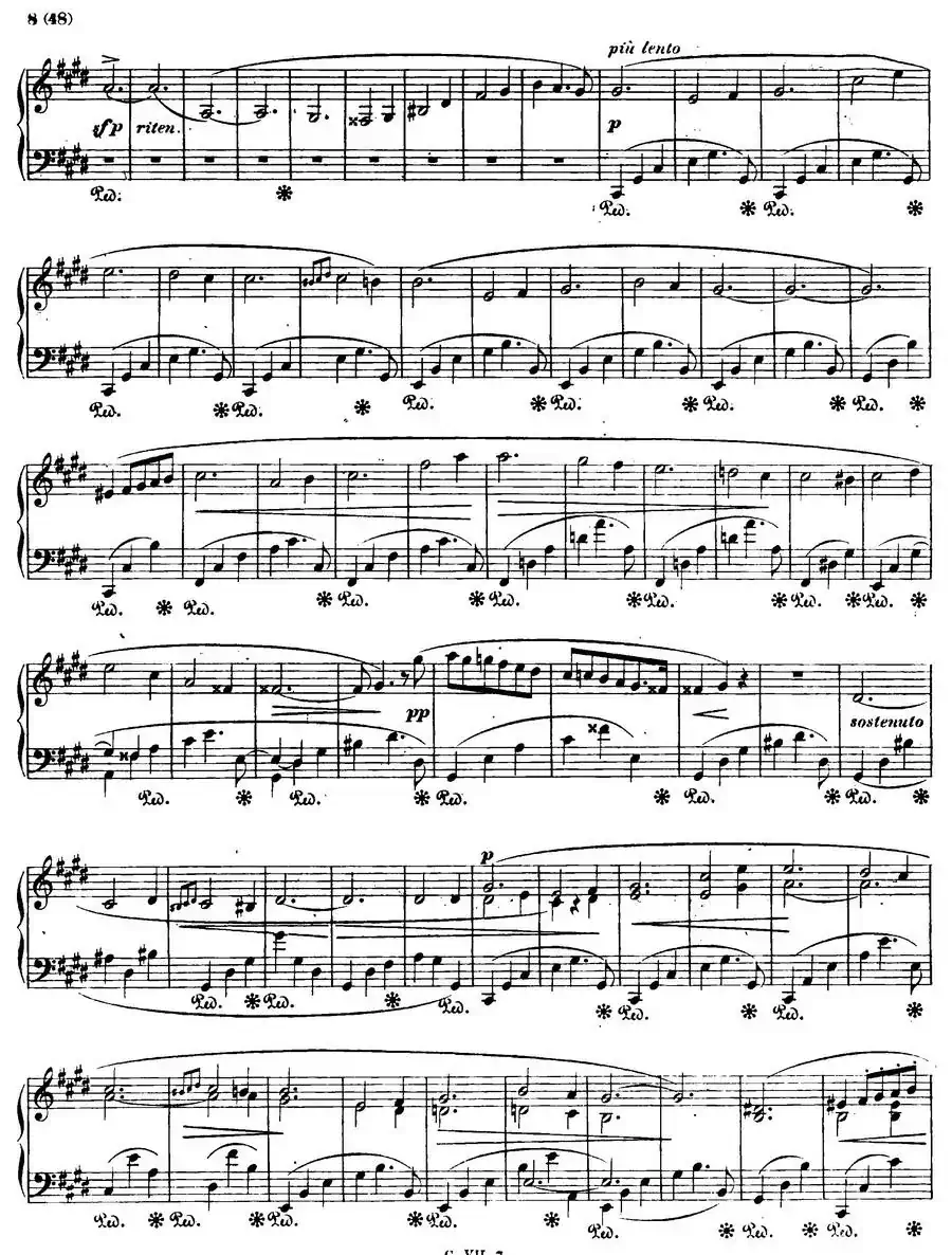 E大调钢琴谐谑曲Op.54（第四号）