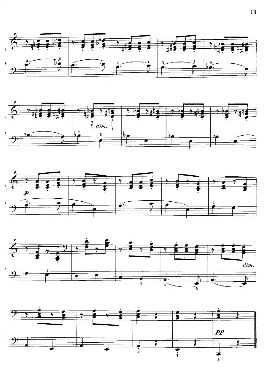 Thirty Pieces For Children Op.27（30首儿童钢琴曲 11—15）