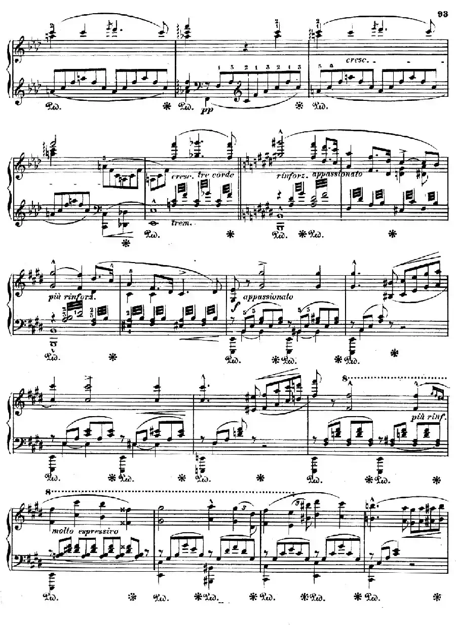 Orpheus S.98（第四交响诗）（钢琴独奏版）
